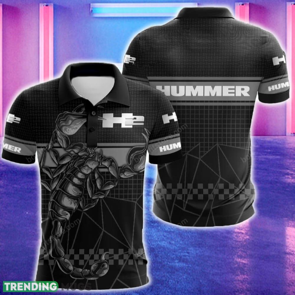 H2 Hummer Car 3D Polo Shirt Golf Pattern Scorpion Gift For Men Women Fans - H2 Hummer Car 3D Polo Shirt Golf Pattern Scorpion Gift For Men Women Fans H2 Hummer Car 3D Polo Shirt Golf Pattern Scorpion Gift For Men Women Fans - H2 Hummer Car 3D Polo Shirt Golf Pattern Scorpion Gift For Men Women Fans