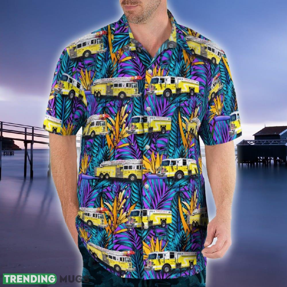 Hadley Massachusetts Hadley Fire Department Hawaiian Shirt Hawaiian Shirt Hadley Massachusetts Hadley Fire Department Hawaiian Shirt Hawaiian Shirt