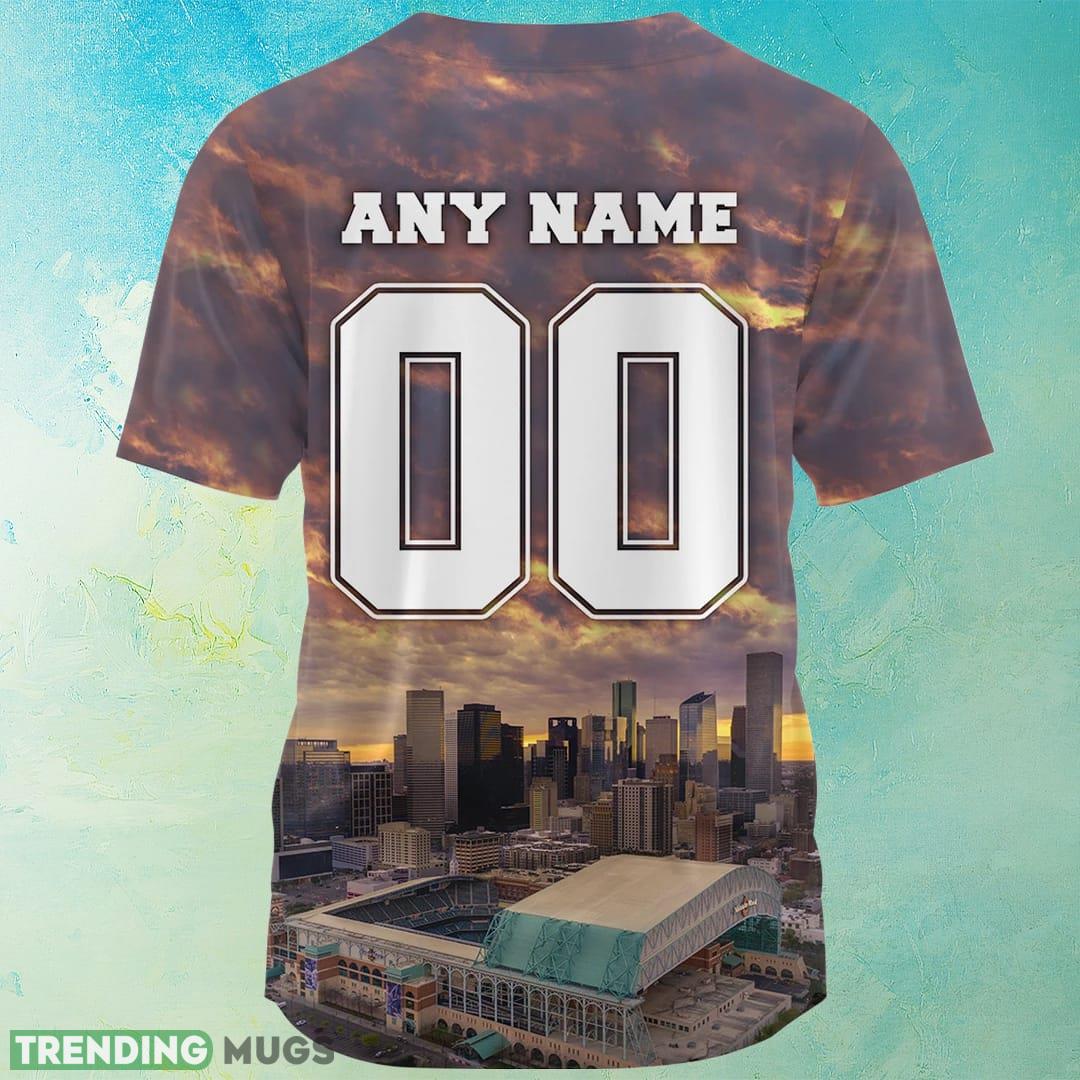 Houston Astros Baseball Jersey Shirt MLB High Quality Custom Number And Name Football Jersey Houston Astros Baseball Jersey Shirt MLB High Quality Custom Number And Name Football Jersey
