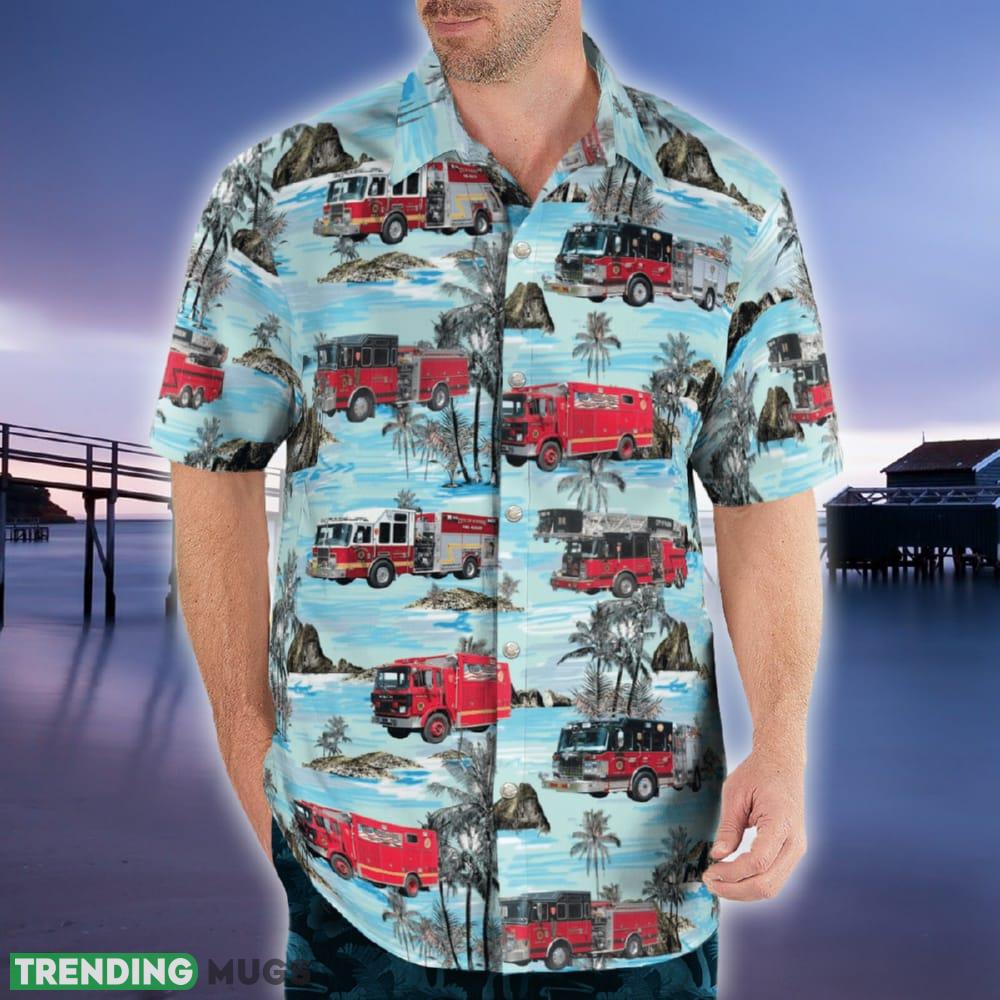 Hudson New York City of Hudson Fire Department Hawaiian Shirt Colorful For Summer Hawaiian Shirt Hudson New York City of Hudson Fire Department Hawaiian Shirt Colorful For Summer Hawaiian Shirt