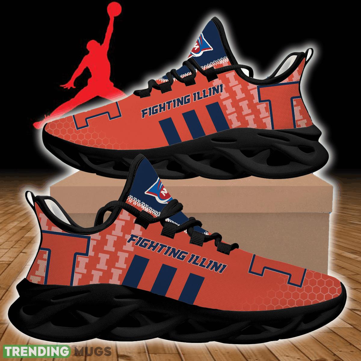 Illinois Fighting Illini Max Soul Shoes Style For Men Women Gift Sports Sneaker - Illinois Fighting Illini Max Soul Shoes Style For Men Women Gift Sports Sneaker Illinois Fighting Illini Max Soul Shoes Style For Men Women Gift Sports Sneaker - Illinois Fighting Illini Max Soul Shoes Style For Men Women Gift Sports Sneaker