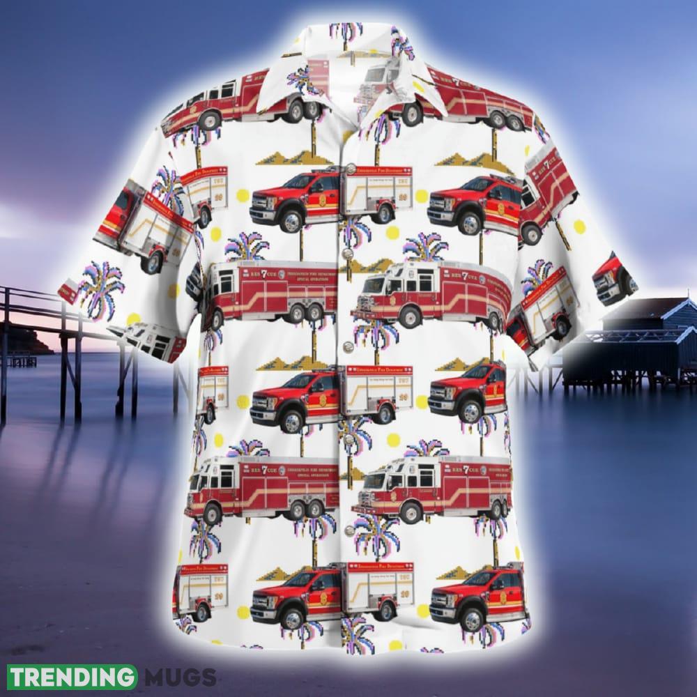 Indianapolis Fire Department Indiana Hawaiian Shirt - Indianapolis Fire Department Indiana Hawaiian Shirt_2