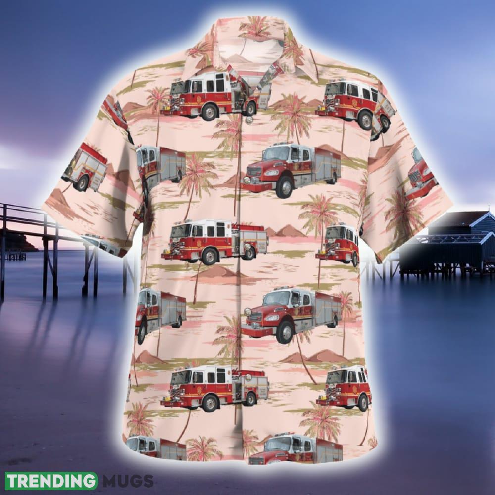 Indianapolis Indiana Indianapolis Fire Department Station 5 - Meridian Highland Hawaiian Shirt - Indianapolis Indiana Indianapolis Fire Department Station 5 - Meridian Highland Hawaiian Shirt_2