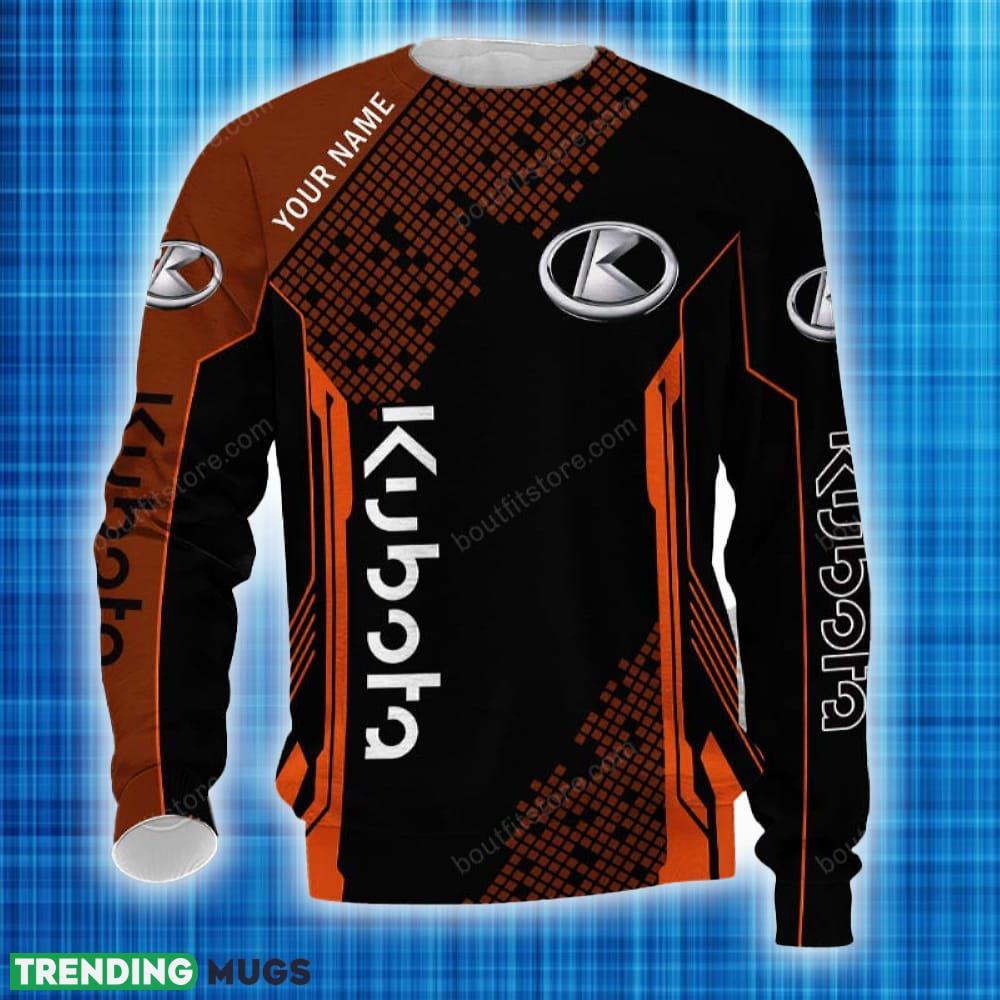 Kubota 3D Hoodie, Zip Hoodie, T Shirt, SweatShirt Full Print For Fans Custom Name 3D Hoodies Kubota 3D Hoodie, Zip Hoodie, T Shirt, SweatShirt Full Print For Fans Custom Name 3D Hoodies