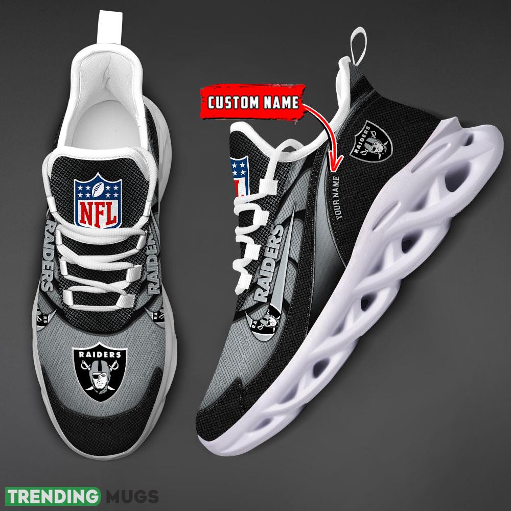 Las Vegas Raiders NFL Swoosh 2024 Personalized Max Soul Shoes For Men Women Running Sneaker - Las Vegas Raiders NFL Swoosh 2024 Personalized Max Soul Shoes_1 Las Vegas Raiders NFL Swoosh 2024 Personalized Max Soul Shoes For Men Women Running Sneaker - Las Vegas Raiders NFL Swoosh 2024 Personalized Max Soul Shoes_1