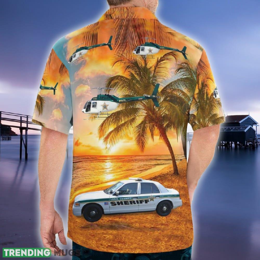 Leon County Sheriff Ford Police Interceptor & Bell 206A Tallahassee Florida Hawaiian Shirt Hawaiian Shirt Leon County Sheriff Ford Police Interceptor & Bell 206A Tallahassee Florida Hawaiian Shirt Hawaiian Shirt