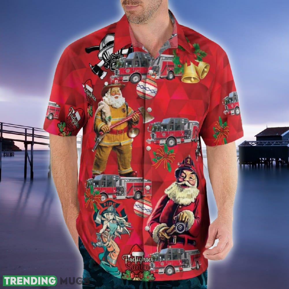 Lethbridge Alberta Lethbridge Fire Department Christmas Hawaiian Shirt Hawaiian Shirt Lethbridge Alberta Lethbridge Fire Department Christmas Hawaiian Shirt Hawaiian Shirt