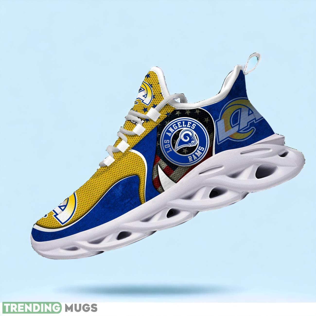 Los Angeles Rams NFL Sports Clunky Custom Name Max Soul Shoes Max Soul Los Angeles Rams NFL Sports Clunky Custom Name Max Soul Shoes Max Soul