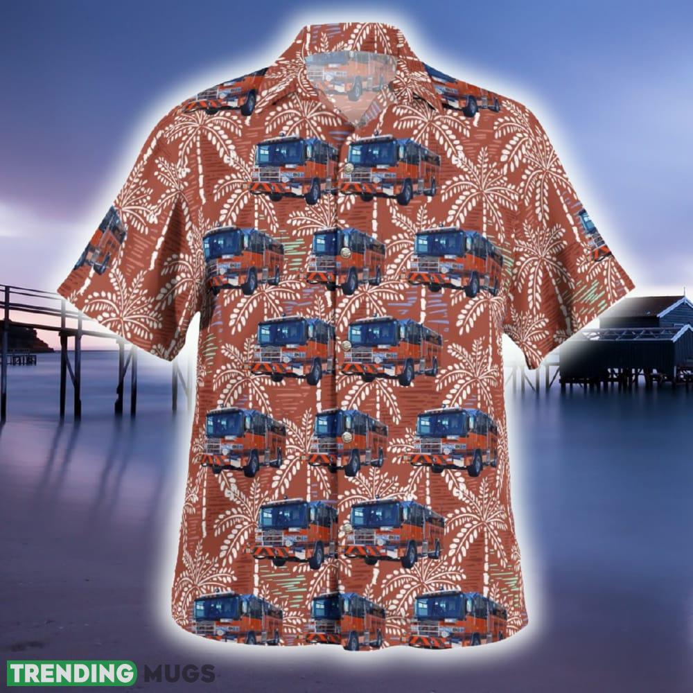 Marquette Michigan Chocolay Fire-Rescue Hawaiian Shirt - Marquette Michigan Chocolay Fire-Rescue Hawaiian Shirt_2 Marquette Michigan Chocolay Fire-Rescue Hawaiian Shirt - Marquette Michigan Chocolay Fire-Rescue Hawaiian Shirt_2