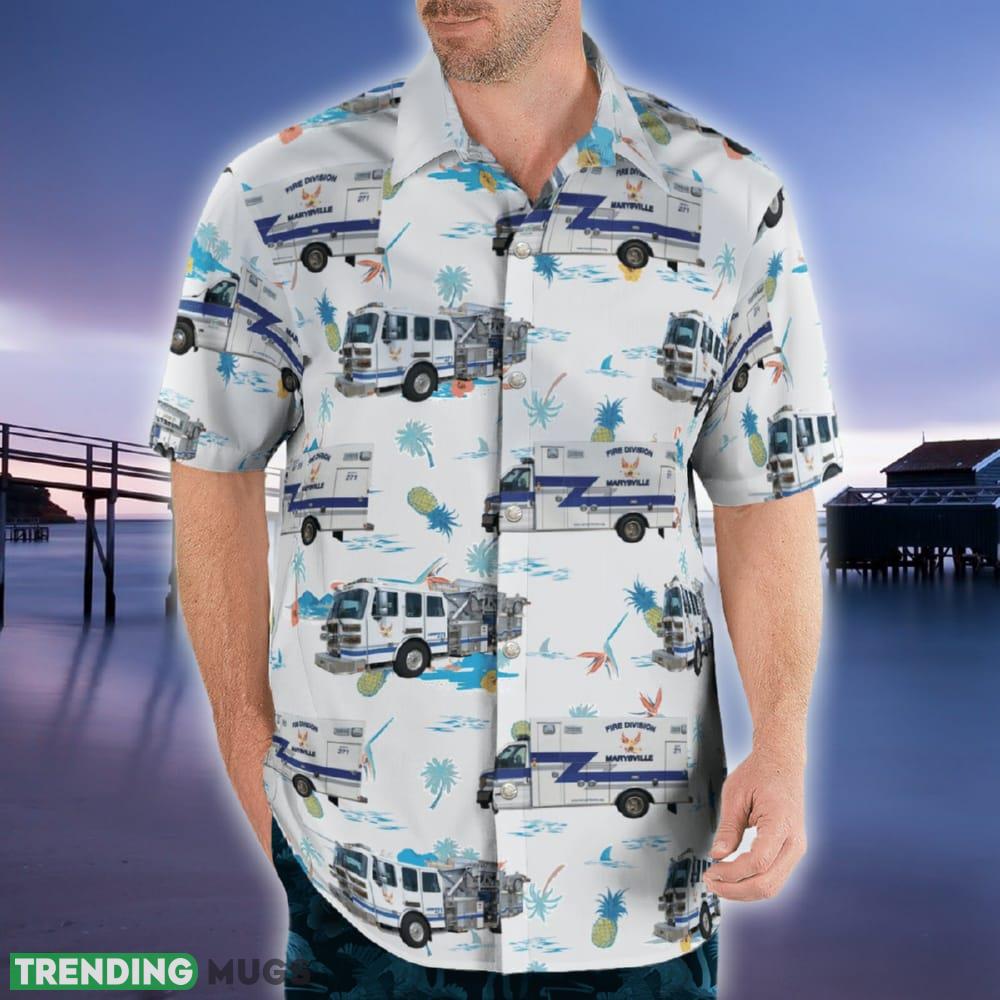 Marysville Fire Division Marysville Ohio Hawaiian Shirt Hawaiian Shirt Marysville Fire Division Marysville Ohio Hawaiian Shirt Hawaiian Shirt