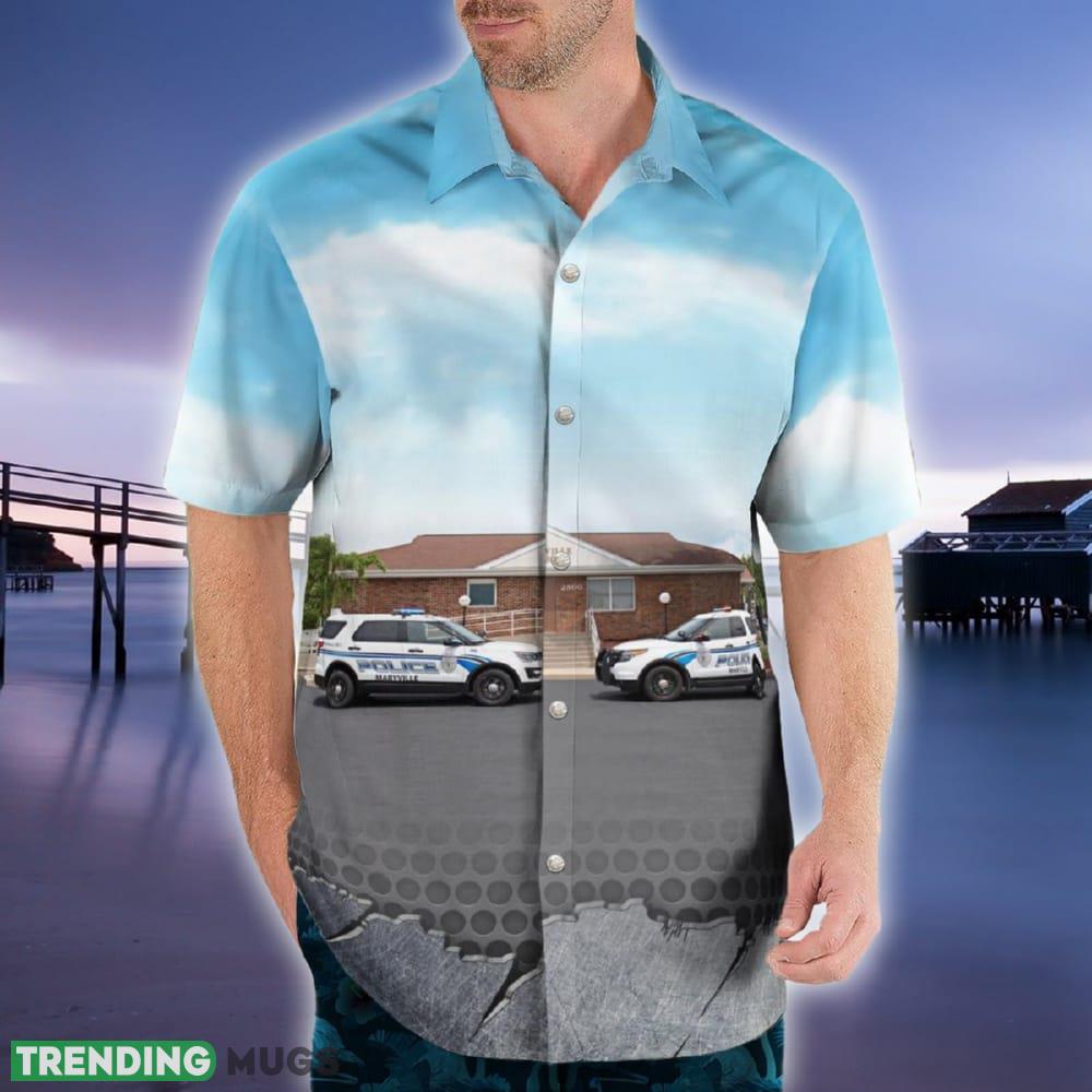 Maryville Illinois Maryville Police Department Hawaiian Shirt Hawaiian Shirt Maryville Illinois Maryville Police Department Hawaiian Shirt Hawaiian Shirt