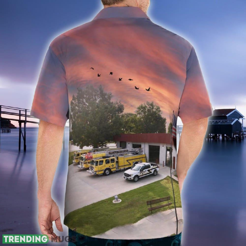 Maryville Illinois Maryville Village Fire Department Hawaiian Shirt Hawaiian Shirt Maryville Illinois Maryville Village Fire Department Hawaiian Shirt Hawaiian Shirt