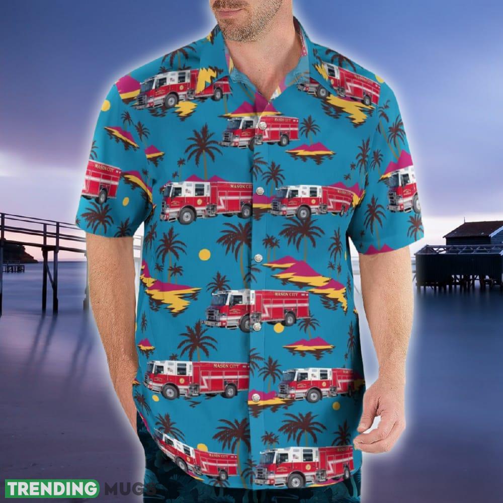 Mason City Iowa Mason City Fire Department Hawaiian Shirt Bright For Summer Hawaiian Shirt Mason City Iowa Mason City Fire Department Hawaiian Shirt Bright For Summer Hawaiian Shirt