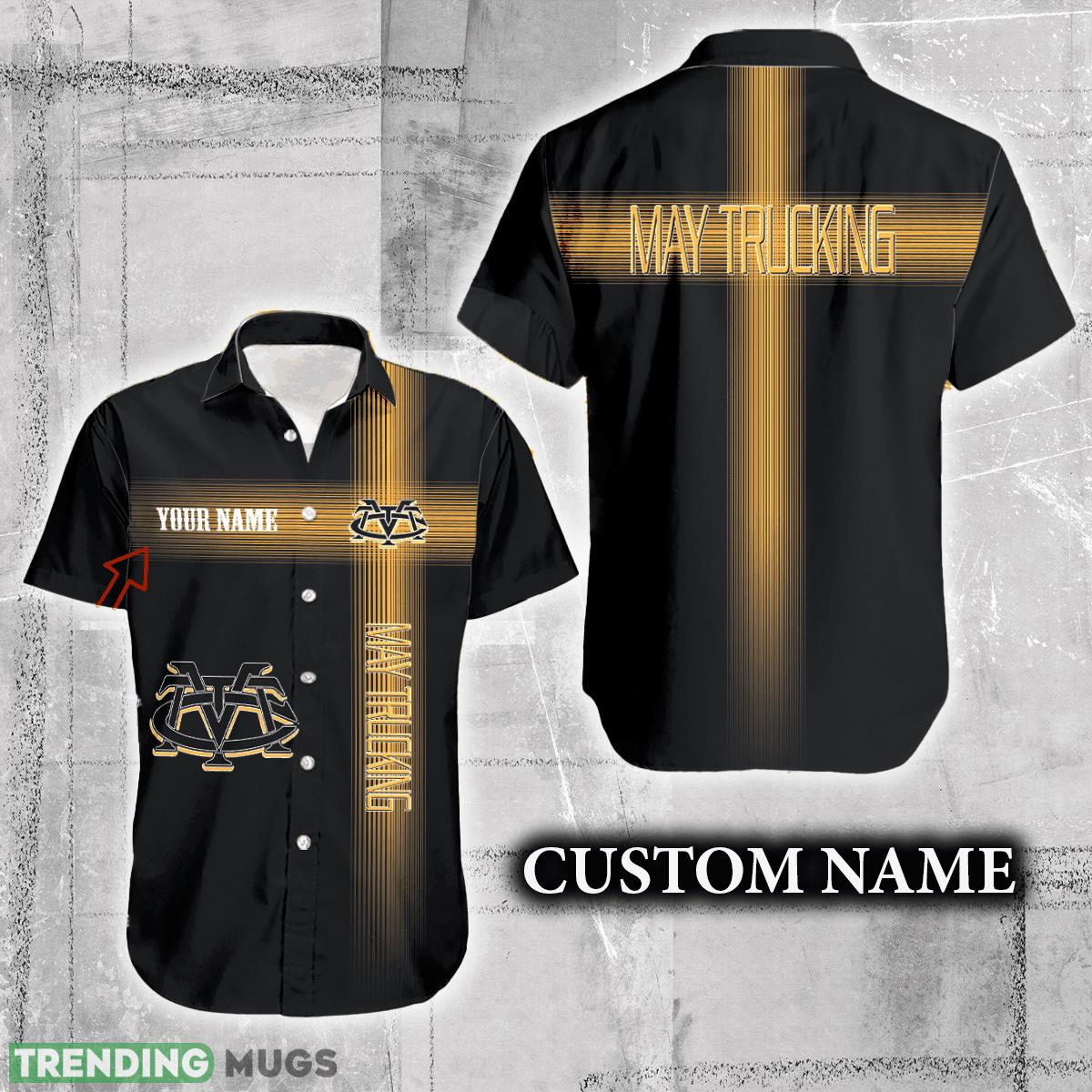 May Trucking Company Logo Brand Hawaiian Shirt Custom Name Trending Summer - May Trucking Company Logo Brand Hawaiian Shirt Custom Name Trending Summer May Trucking Company Logo Brand Hawaiian Shirt Custom Name Trending Summer - May Trucking Company Logo Brand Hawaiian Shirt Custom Name Trending Summer