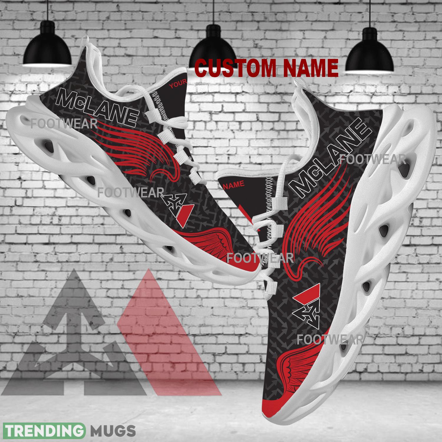 MCLANE Brand Logo Wings Pattern Max Soul Shoes Personalized Recognizable Sport Sneaker - MCLANE Brand Logo New Wings Pattern Max Soul Shoes Custom Name Photo 1 MCLANE Brand Logo Wings Pattern Max Soul Shoes Personalized Recognizable Sport Sneaker - MCLANE Brand Logo New Wings Pattern Max Soul Shoes Custom Name Photo 1