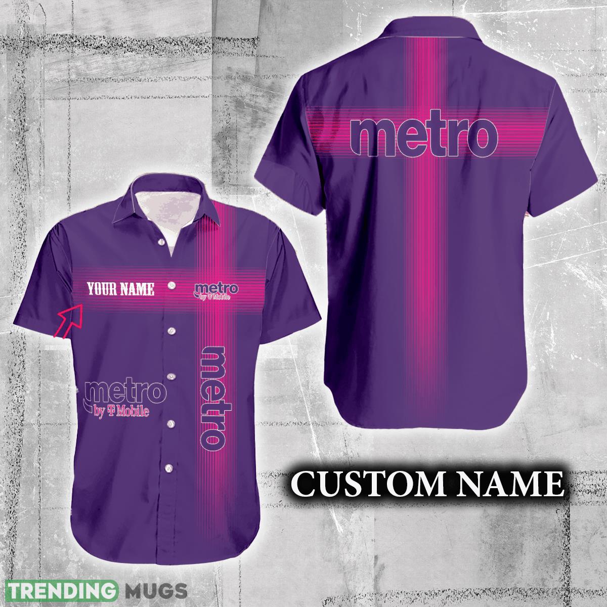 Metro By T Mobile Logo Brand Hawaiian Shirt Custom Name Trending Summer - Metro By T Mobile Logo Brand Hawaiian Shirt Custom Name Trending Summer Metro By T Mobile Logo Brand Hawaiian Shirt Custom Name Trending Summer - Metro By T Mobile Logo Brand Hawaiian Shirt Custom Name Trending Summer