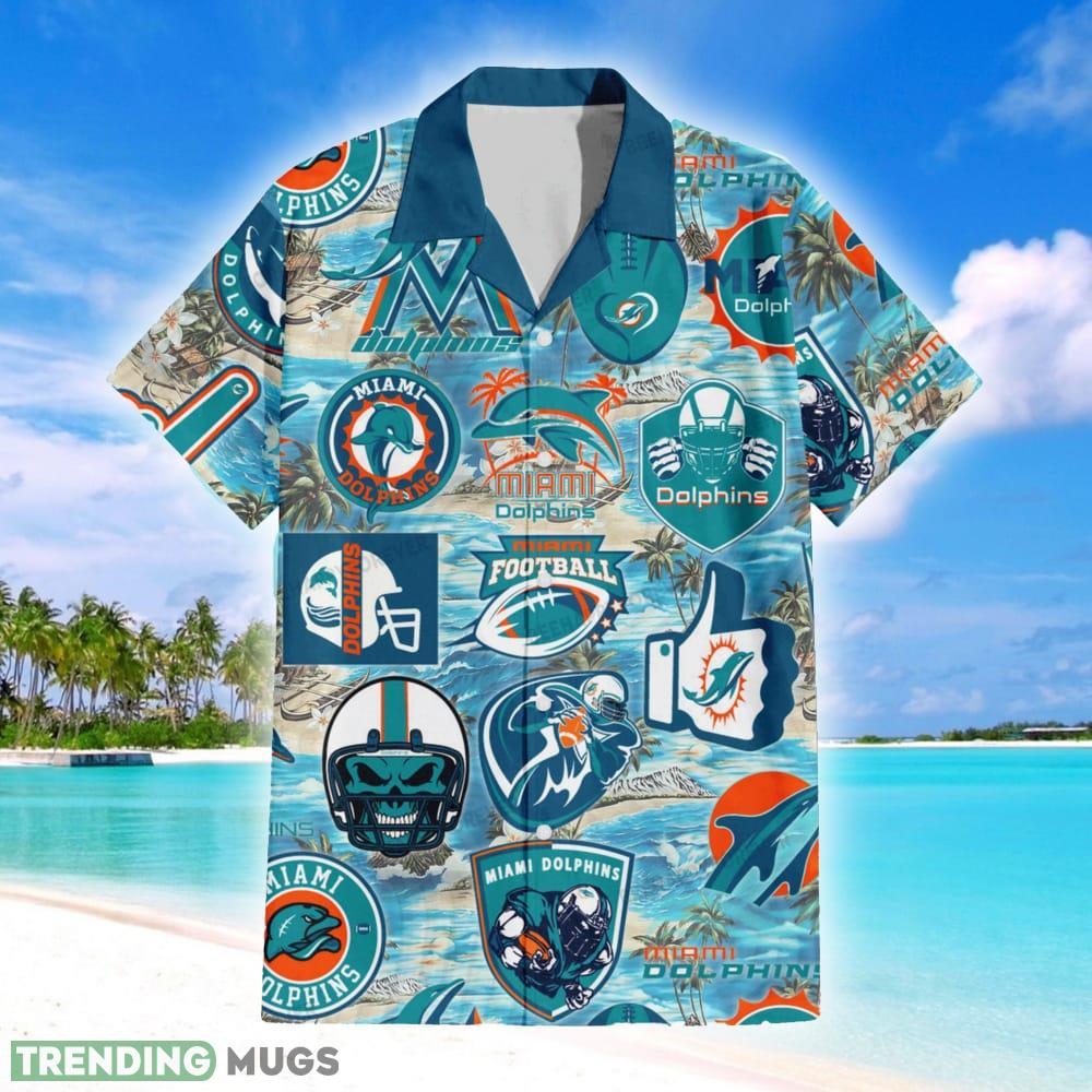 Miami Dolphins Hawaiian Shirt Pattern New Style For Men Women Fans Gift Beach Hawaiian Shirt Miami Dolphins Hawaiian Shirt Pattern New Style For Men Women Fans Gift Beach Hawaiian Shirt