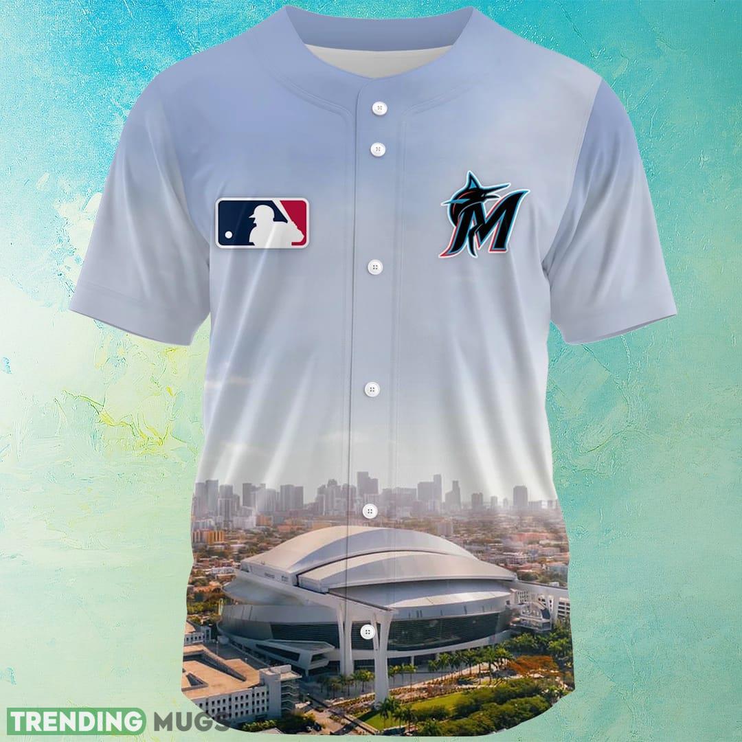 Miami Marlins Baseball Jersey Shirt MLB Traditional Custom Number And Name - Miami Marlins Baseball Jersey Shirt MLB_2