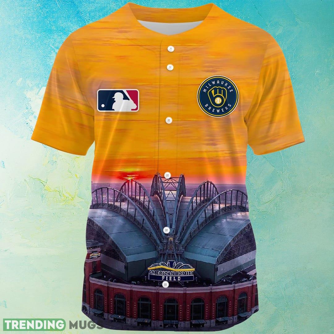 Milwaukee Brewers Baseball Jersey Shirt MLB Bold Custom Number And Name - Milwaukee Brewers Baseball Jersey Shirt MLB_2 Milwaukee Brewers Baseball Jersey Shirt MLB Bold Custom Number And Name - Milwaukee Brewers Baseball Jersey Shirt MLB_2