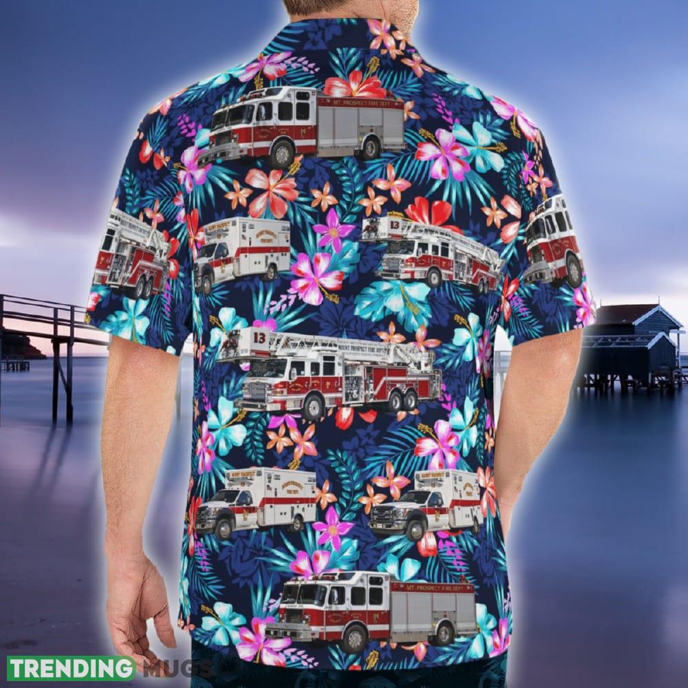 Mount Prospect Illinois Mount Prospect Fire Department Station 13 – Headquarters Hawaiian Shirt Hawaiian Shirt Mount Prospect Illinois Mount Prospect Fire Department Station 13 – Headquarters Hawaiian Shirt Hawaiian Shirt