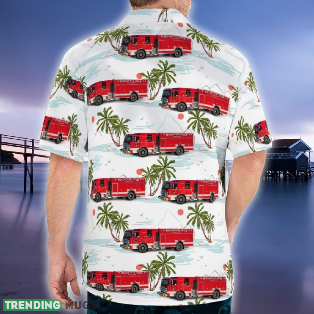 Mountain Iron Minnesota Mountain Iron Fire Department Hawaiian Shirt Hawaiian Shirt Mountain Iron Minnesota Mountain Iron Fire Department Hawaiian Shirt Hawaiian Shirt