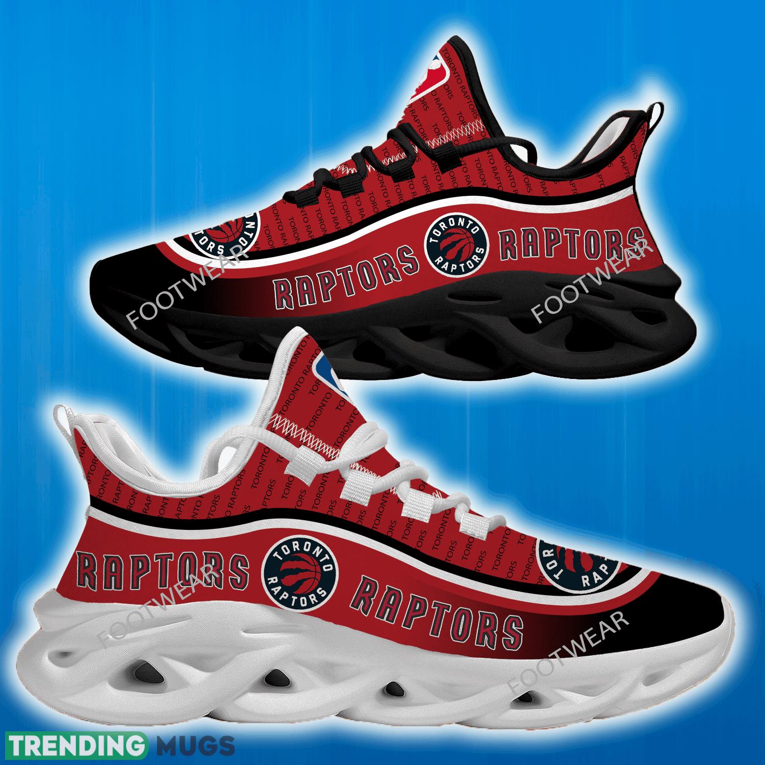 NBA Toronto Raptors Logo New Text Max Soul Shoes For Men Women Running Sneaker - NBA Toronto Raptors Logo New Text Max Soul Shoes For Men Women Running Sneaker