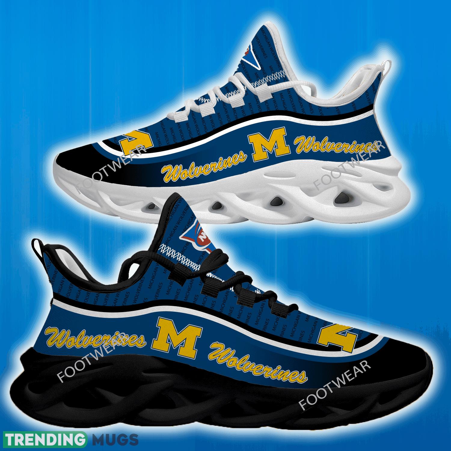 NCAA Michigan Wolverines Logo New Text Max Soul Shoes For Men Women Running Sneaker - NCAA Michigan Wolverines Logo New Text Max Soul Shoes For Men Women Running Sneaker NCAA Michigan Wolverines Logo New Text Max Soul Shoes For Men Women Running Sneaker - NCAA Michigan Wolverines Logo New Text Max Soul Shoes For Men Women Running Sneaker