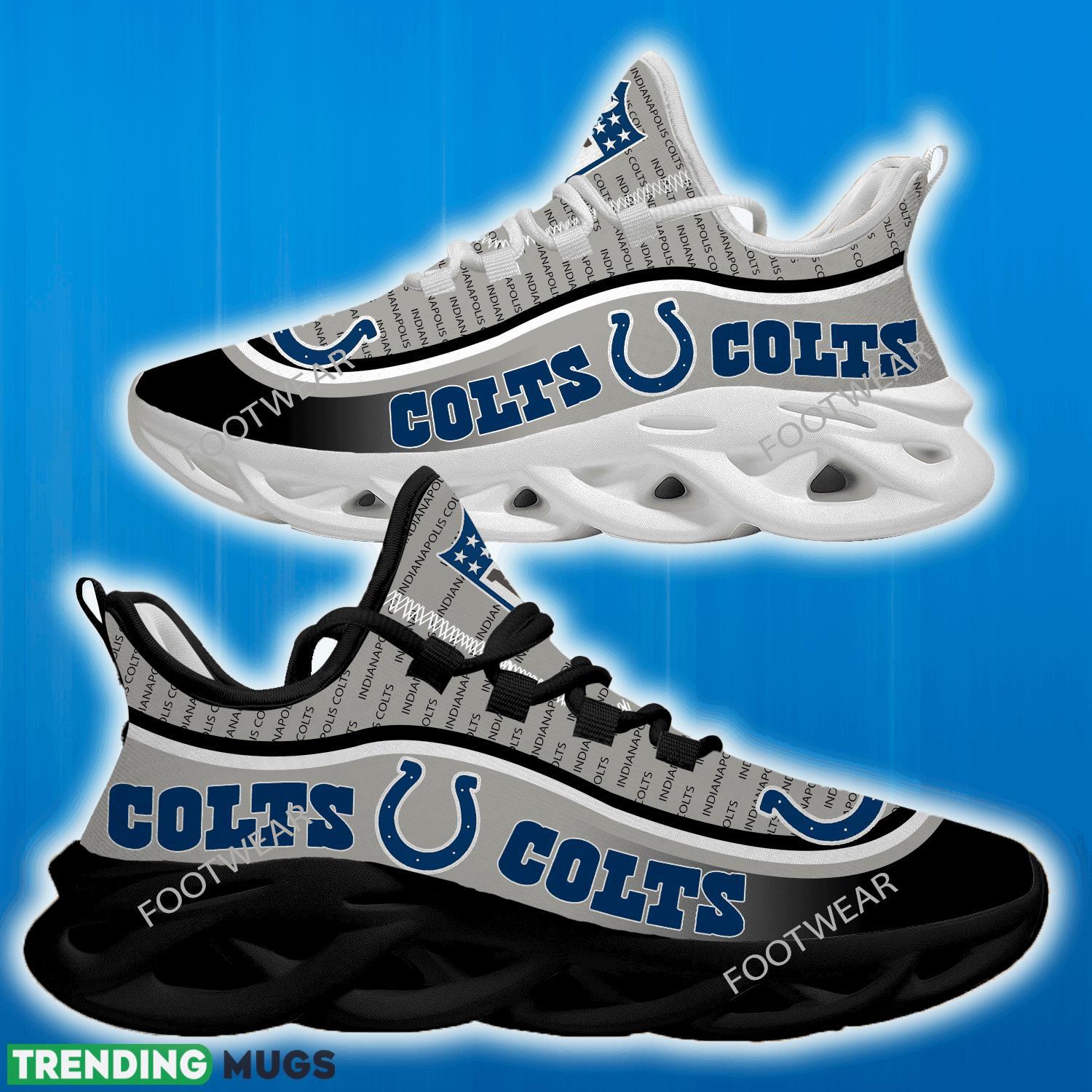 NFL Indianapolis Colts Logo New Text Max Soul Shoes For Men Women Running Sneaker - NFL Indianapolis Colts Logo New Text Max Soul Shoes For Men Women Running Sneaker NFL Indianapolis Colts Logo New Text Max Soul Shoes For Men Women Running Sneaker - NFL Indianapolis Colts Logo New Text Max Soul Shoes For Men Women Running Sneaker