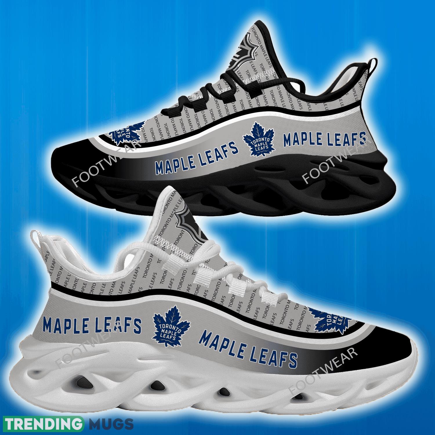 NHL Toronto Maple Leafs Logo New Text Max Soul Shoes For Men Women Running Sneaker - NHL Toronto Maple Leafs Logo New Text Max Soul Shoes For Men Women Running Sneaker