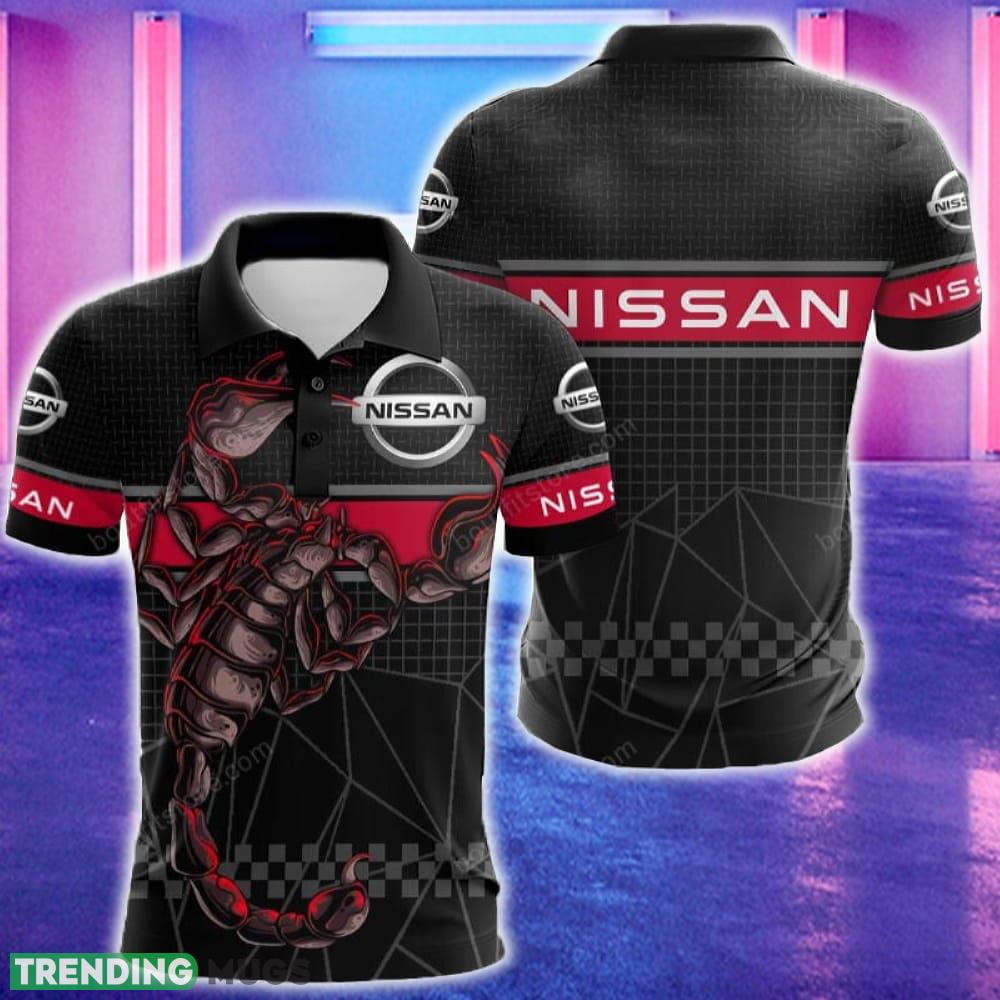 Nissan Car 3D Polo Shirt Golf Pattern Scorpion Gift For Men Women Fans - Nissan Car 3D Polo Shirt Golf Pattern Scorpion Gift For Men Women Fans Nissan Car 3D Polo Shirt Golf Pattern Scorpion Gift For Men Women Fans - Nissan Car 3D Polo Shirt Golf Pattern Scorpion Gift For Men Women Fans