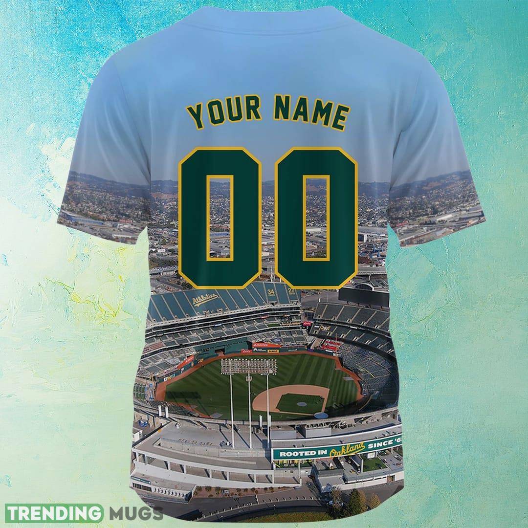 Oakland Athletics Baseball Jersey Shirt MLB Collar Custom Number And Name Football Jersey Oakland Athletics Baseball Jersey Shirt MLB Collar Custom Number And Name Football Jersey