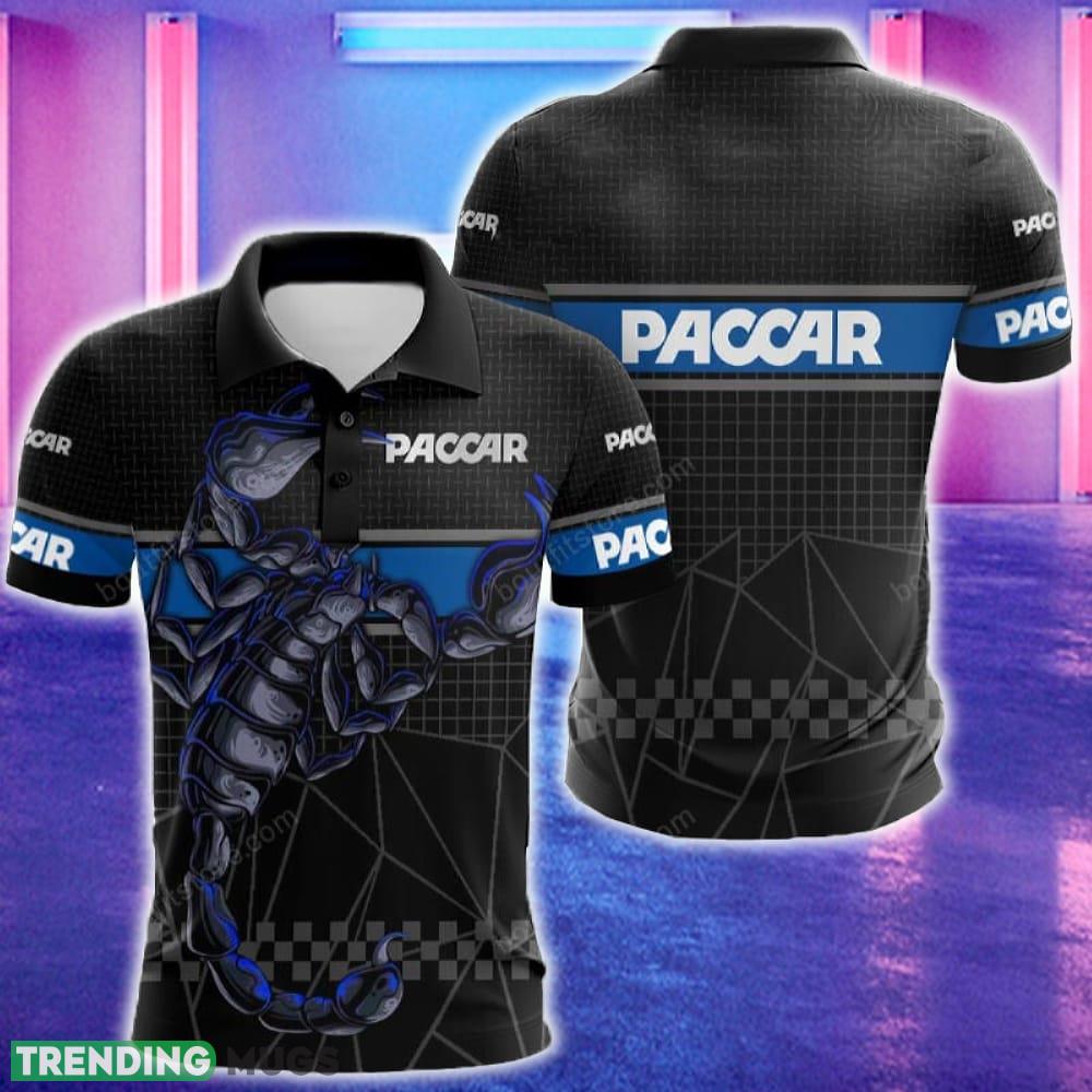 Paccar Car 3D Polo Shirt Golf Pattern Scorpion Gift For Men Women Fans - Paccar Car 3D Polo Shirt Golf Pattern Scorpion Gift For Men Women Fans Paccar Car 3D Polo Shirt Golf Pattern Scorpion Gift For Men Women Fans - Paccar Car 3D Polo Shirt Golf Pattern Scorpion Gift For Men Women Fans