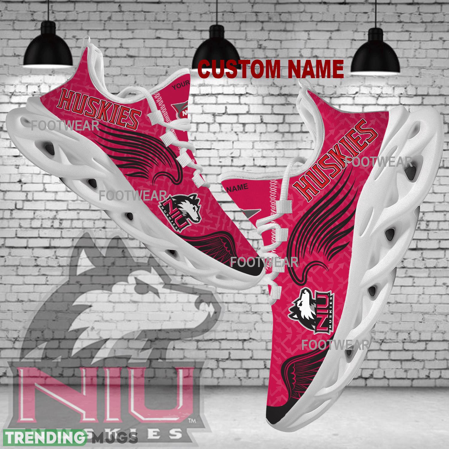 Personalized Northern Illinois Huskies New Wings Arrow Pattern Max Soul Shoes Running Sneaker Aspire - NCAA Northern Illinois Huskies New Wings Arrow Pattern Max Soul Shoes Photo 1 Personalized Northern Illinois Huskies New Wings Arrow Pattern Max Soul Shoes Running Sneaker Aspire - NCAA Northern Illinois Huskies New Wings Arrow Pattern Max Soul Shoes Photo 1