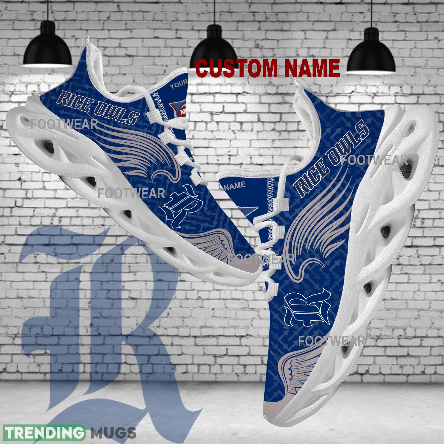 Personalized Rice Owls New Wings Arrow Pattern Max Soul Shoes Chunky Sneaker Vibe - NCAA Rice Owls New Wings Arrow Pattern Max Soul Shoes Photo 1 Personalized Rice Owls New Wings Arrow Pattern Max Soul Shoes Chunky Sneaker Vibe - NCAA Rice Owls New Wings Arrow Pattern Max Soul Shoes Photo 1