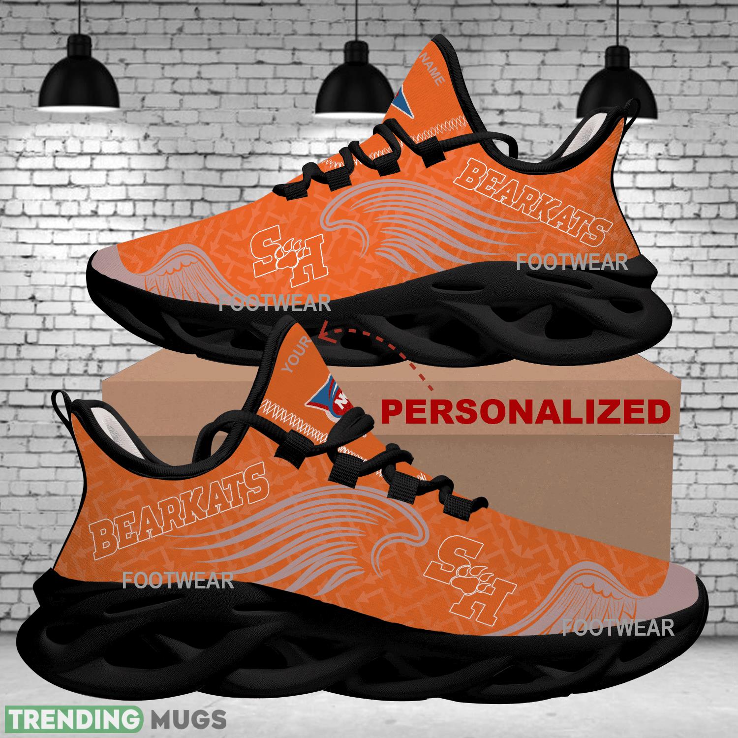 Personalized Sam Houston Bearkats New Wings Arrow Pattern Max Soul Shoes Sport Sneaker Artistry Max Soul Personalized Sam Houston Bearkats New Wings Arrow Pattern Max Soul Shoes Sport Sneaker Artistry Max Soul