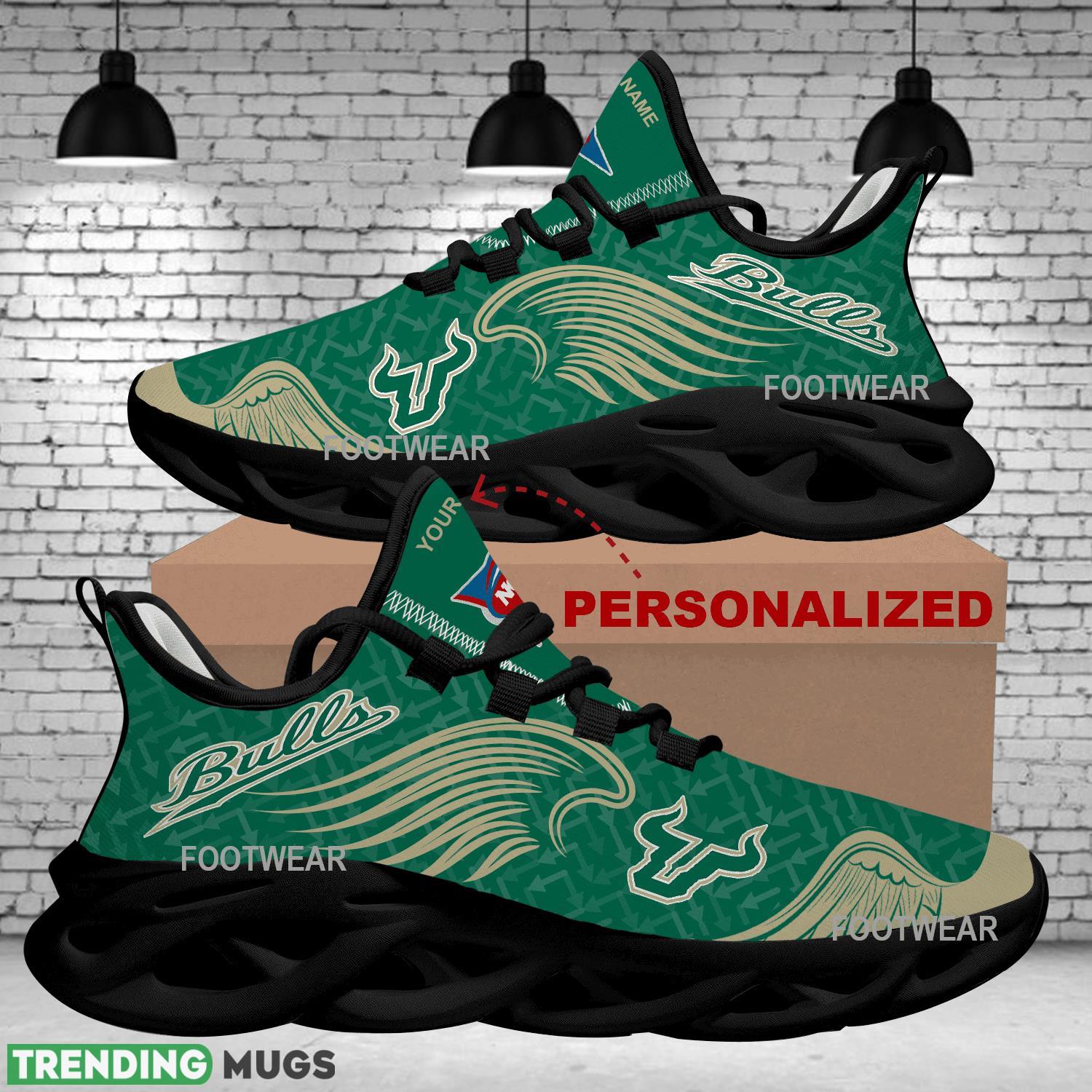 Personalized South Florida Bulls New Wings Arrow Pattern Max Soul Shoes Sport Sneaker Identity Max Soul Personalized South Florida Bulls New Wings Arrow Pattern Max Soul Shoes Sport Sneaker Identity Max Soul