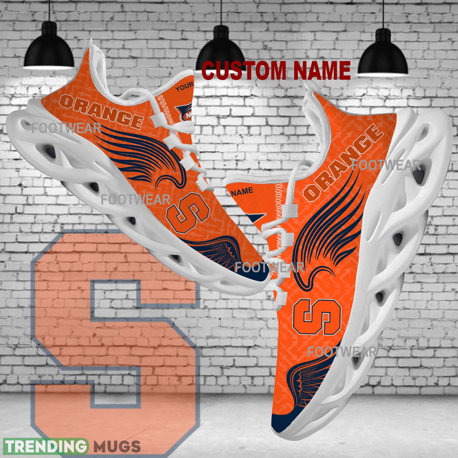 Personalized Syracuse Orange New Wings Arrow Pattern Max Soul Shoes Sport Sneaker Attitude - NCAA Syracuse Orange New Wings Arrow Pattern Max Soul Shoes Photo 1 Personalized Syracuse Orange New Wings Arrow Pattern Max Soul Shoes Sport Sneaker Attitude - NCAA Syracuse Orange New Wings Arrow Pattern Max Soul Shoes Photo 1