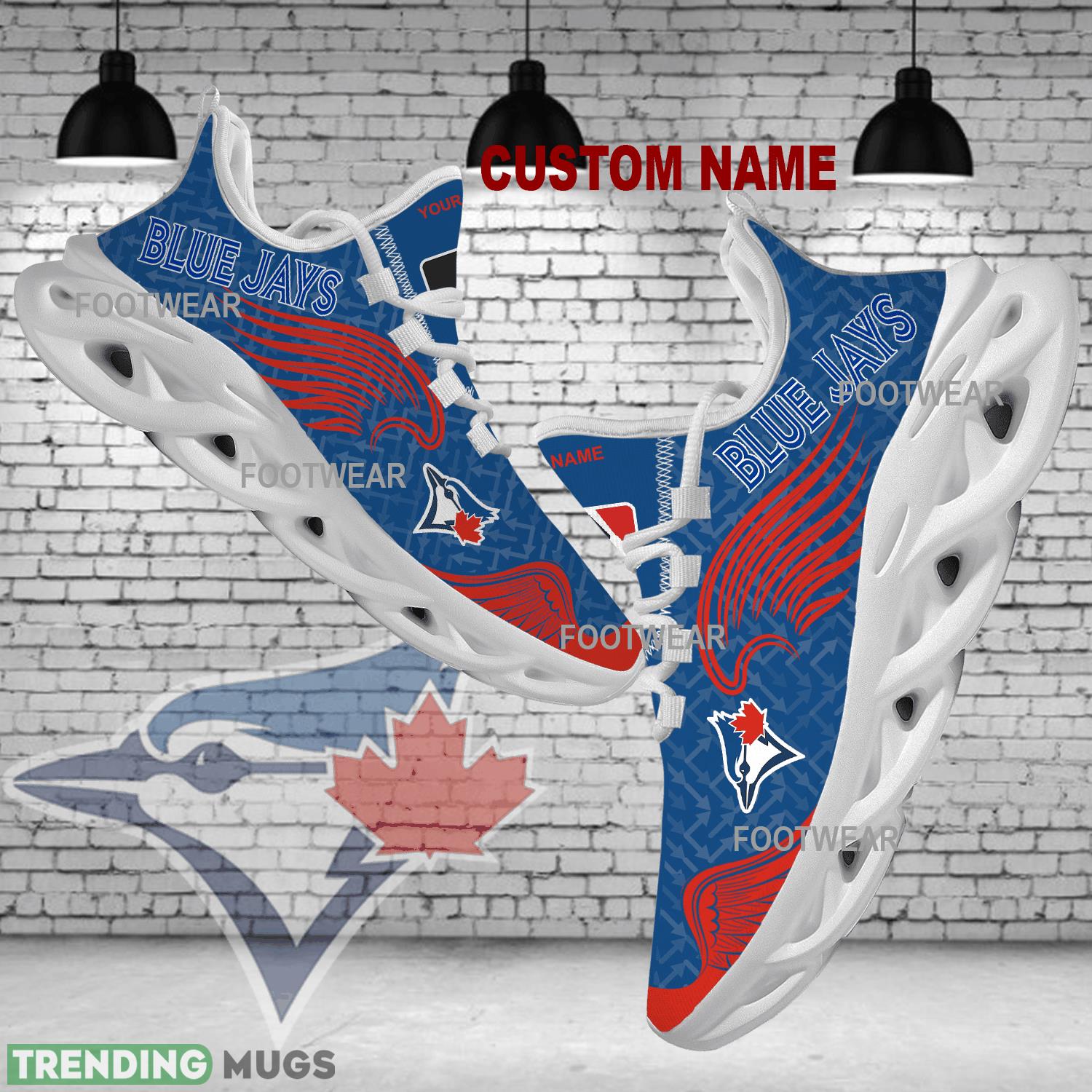 Personalized Toronto Blue Jays New Wings Arrow Pattern Max Soul Shoes Sport Sneaker Forward - MLB Toronto Blue Jays New Wings Arrow Pattern Max Soul Shoes Photo 1 Personalized Toronto Blue Jays New Wings Arrow Pattern Max Soul Shoes Sport Sneaker Forward - MLB Toronto Blue Jays New Wings Arrow Pattern Max Soul Shoes Photo 1