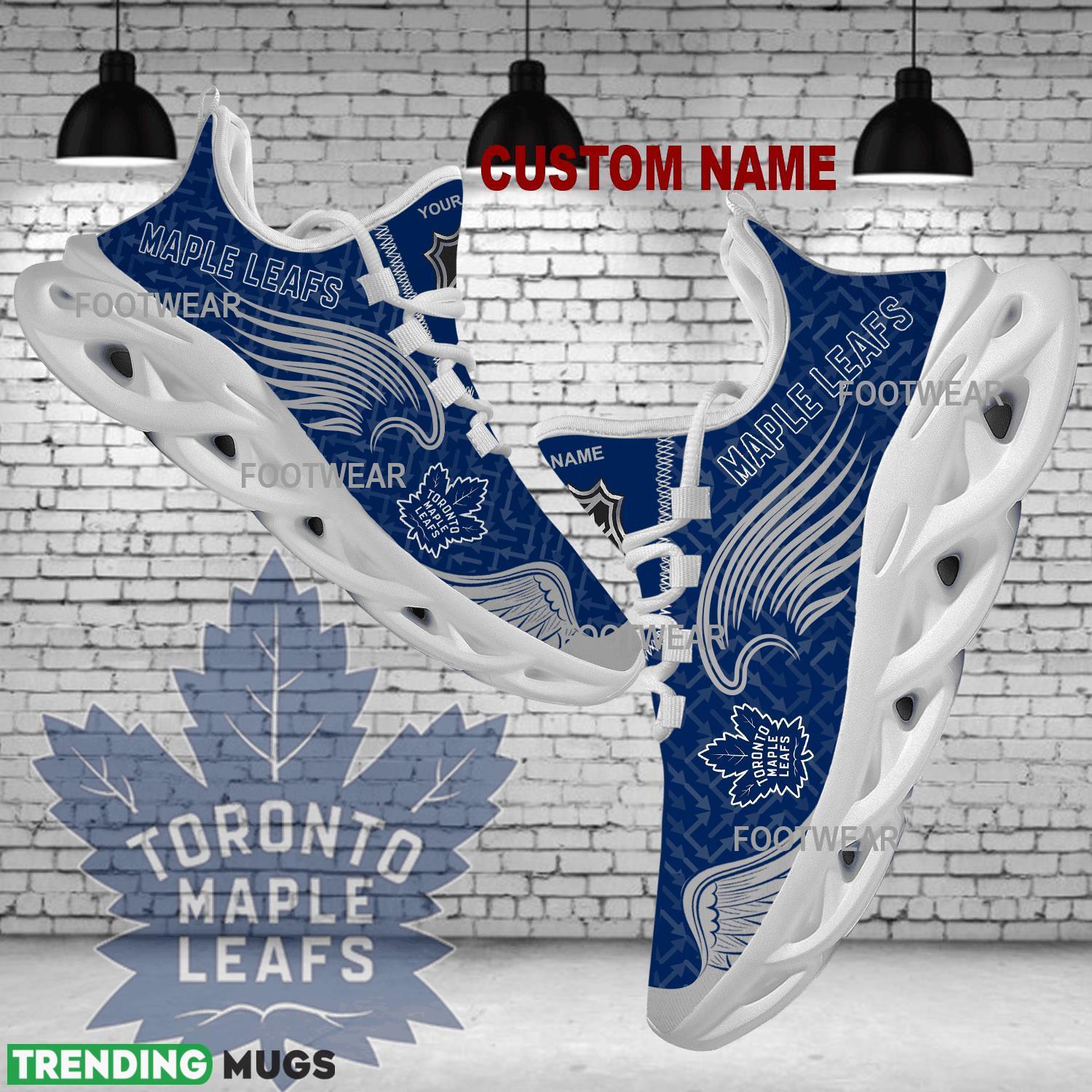 Personalized Toronto Maple Leafs New Wings Arrow Pattern Max Soul Shoes Sport Sneaker Vibe - NHL Toronto Maple Leafs New Wings Arrow Pattern Max Soul Shoes Photo 1 Personalized Toronto Maple Leafs New Wings Arrow Pattern Max Soul Shoes Sport Sneaker Vibe - NHL Toronto Maple Leafs New Wings Arrow Pattern Max Soul Shoes Photo 1