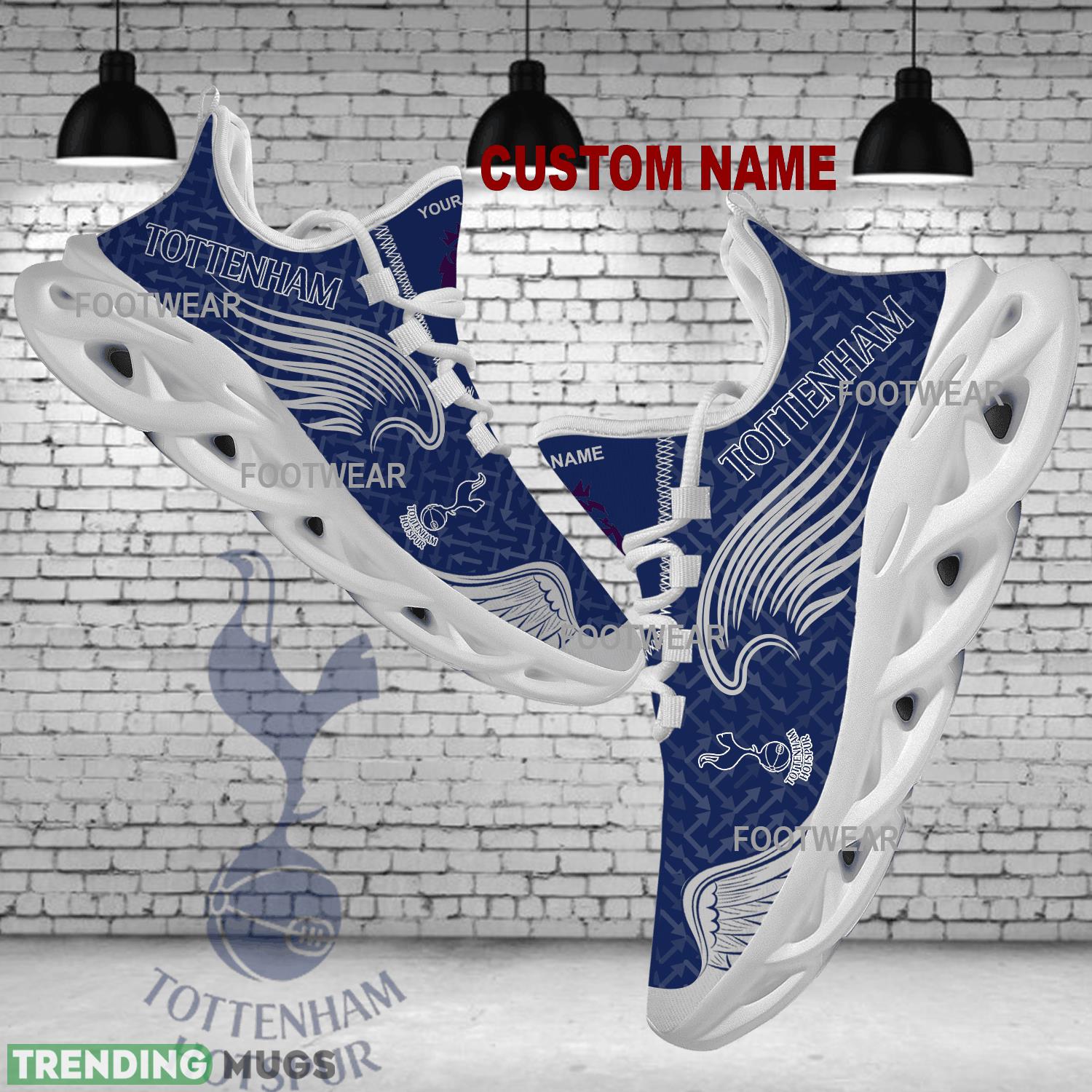 Personalized Tottenham Hotspur New Wings Arrow Pattern Max Soul Shoes Running Sneaker Contemporary - EPL Tottenham Hotspur New Wings Arrow Pattern Max Soul Shoes Photo 1 Personalized Tottenham Hotspur New Wings Arrow Pattern Max Soul Shoes Running Sneaker Contemporary - EPL Tottenham Hotspur New Wings Arrow Pattern Max Soul Shoes Photo 1