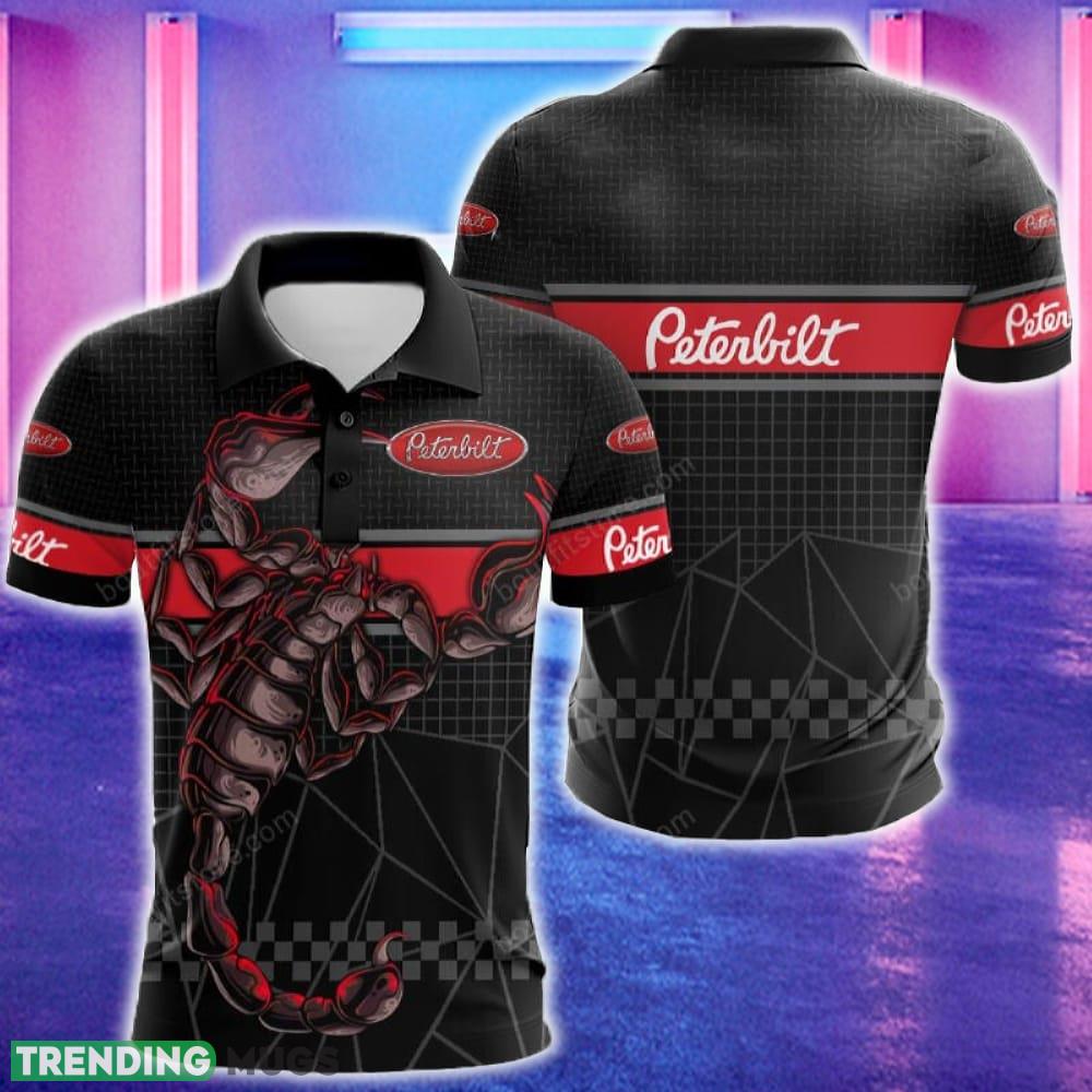 Peterbilt Car 3D Polo Shirt Golf Pattern Scorpion Gift For Men Women Fans - Peterbilt Car 3D Polo Shirt Golf Pattern Scorpion Gift For Men Women Fans Peterbilt Car 3D Polo Shirt Golf Pattern Scorpion Gift For Men Women Fans - Peterbilt Car 3D Polo Shirt Golf Pattern Scorpion Gift For Men Women Fans