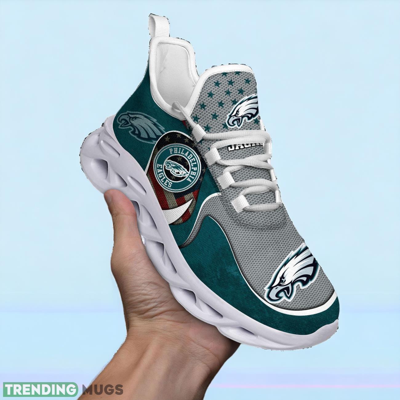 Philadelphia Eagles NFL Sports Clunky Custom Name Max Soul Shoes Product Photo 1 Philadelphia Eagles NFL Sports Clunky Custom Name Max Soul Shoes Product Photo 1