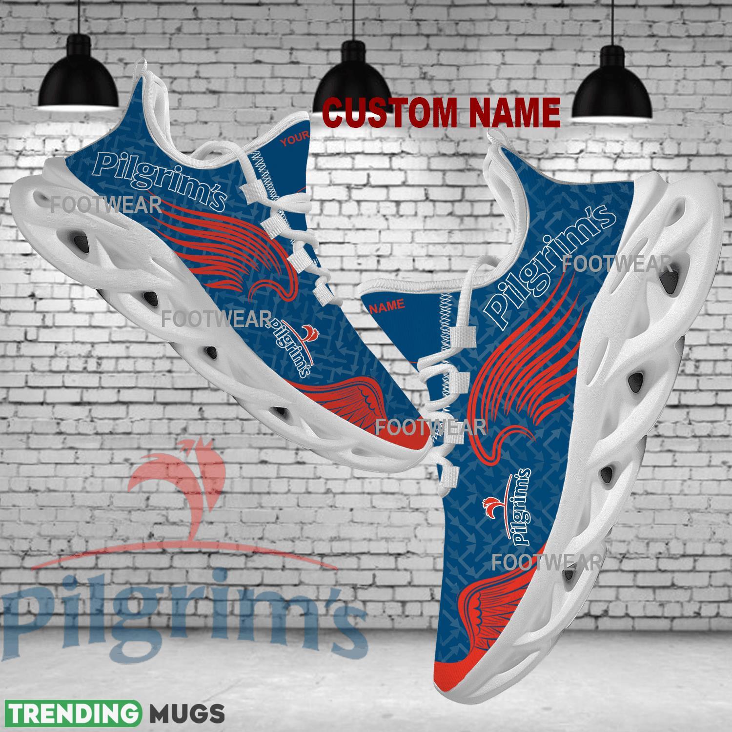 Pilgrim's Brand Logo Wings Pattern Max Soul Shoes Personalized Bold Running Sneaker - pilgrim's Brand Logo New Wings Pattern Max Soul Shoes Custom Name Photo 1 Pilgrim's Brand Logo Wings Pattern Max Soul Shoes Personalized Bold Running Sneaker - pilgrim's Brand Logo New Wings Pattern Max Soul Shoes Custom Name Photo 1