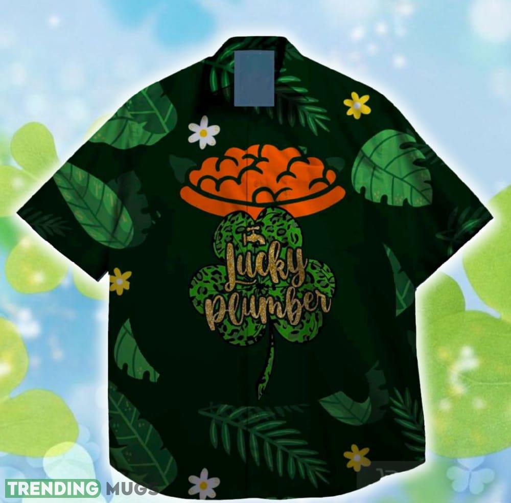 Plumber Lucky Shamrock LePrechaun St. Patrick day Hawaiian Shirt - Plumber Lucky Shamrock LePrechaun St. Patrick day Hawaiian Shirt Plumber Lucky Shamrock LePrechaun St. Patrick day Hawaiian Shirt - Plumber Lucky Shamrock LePrechaun St. Patrick day Hawaiian Shirt