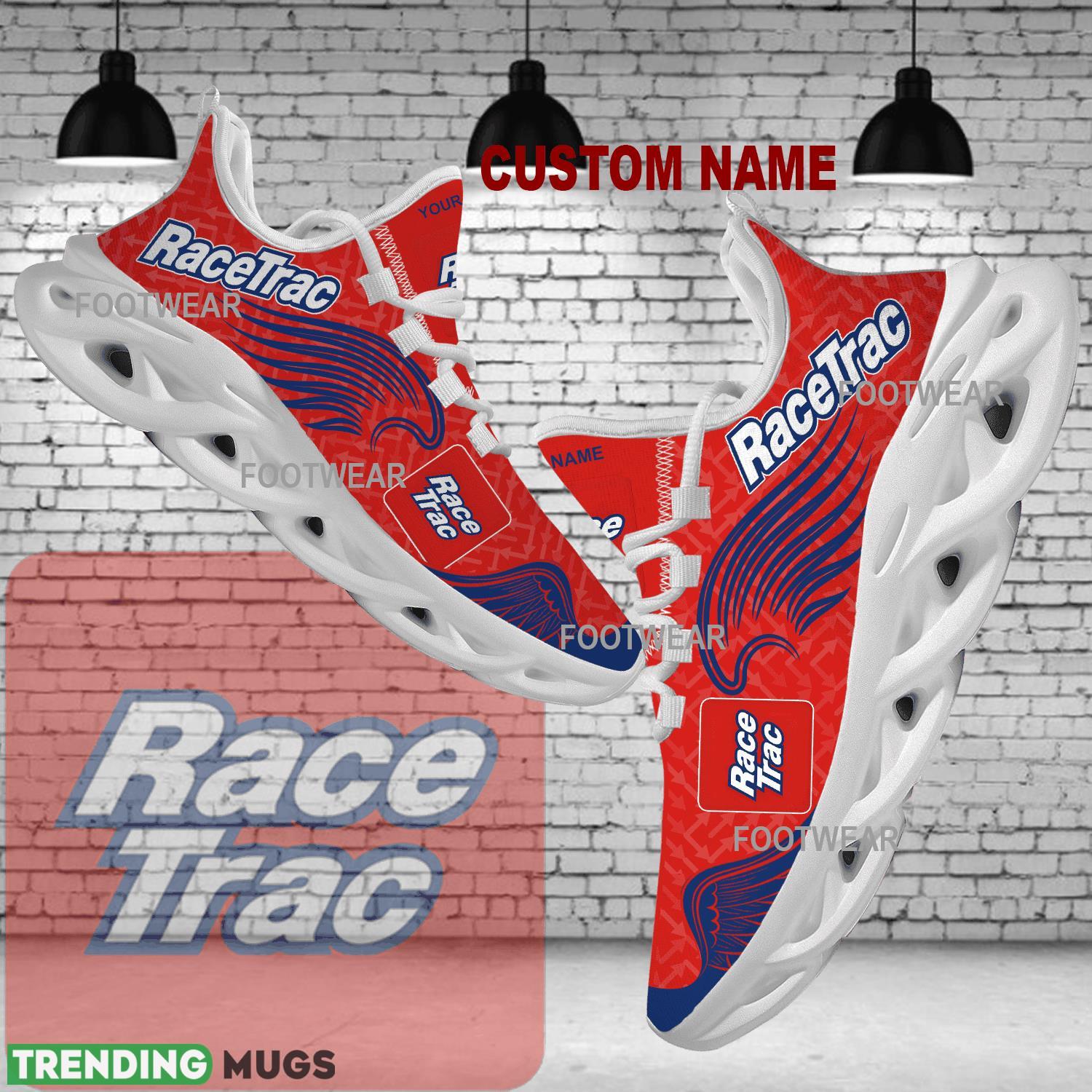 Racetrac Brand Logo Wings Pattern Max Soul Shoes Personalized Identity Running Sneaker - racetrac Brand Logo New Wings Pattern Max Soul Shoes Custom Name Photo 1 Racetrac Brand Logo Wings Pattern Max Soul Shoes Personalized Identity Running Sneaker - racetrac Brand Logo New Wings Pattern Max Soul Shoes Custom Name Photo 1