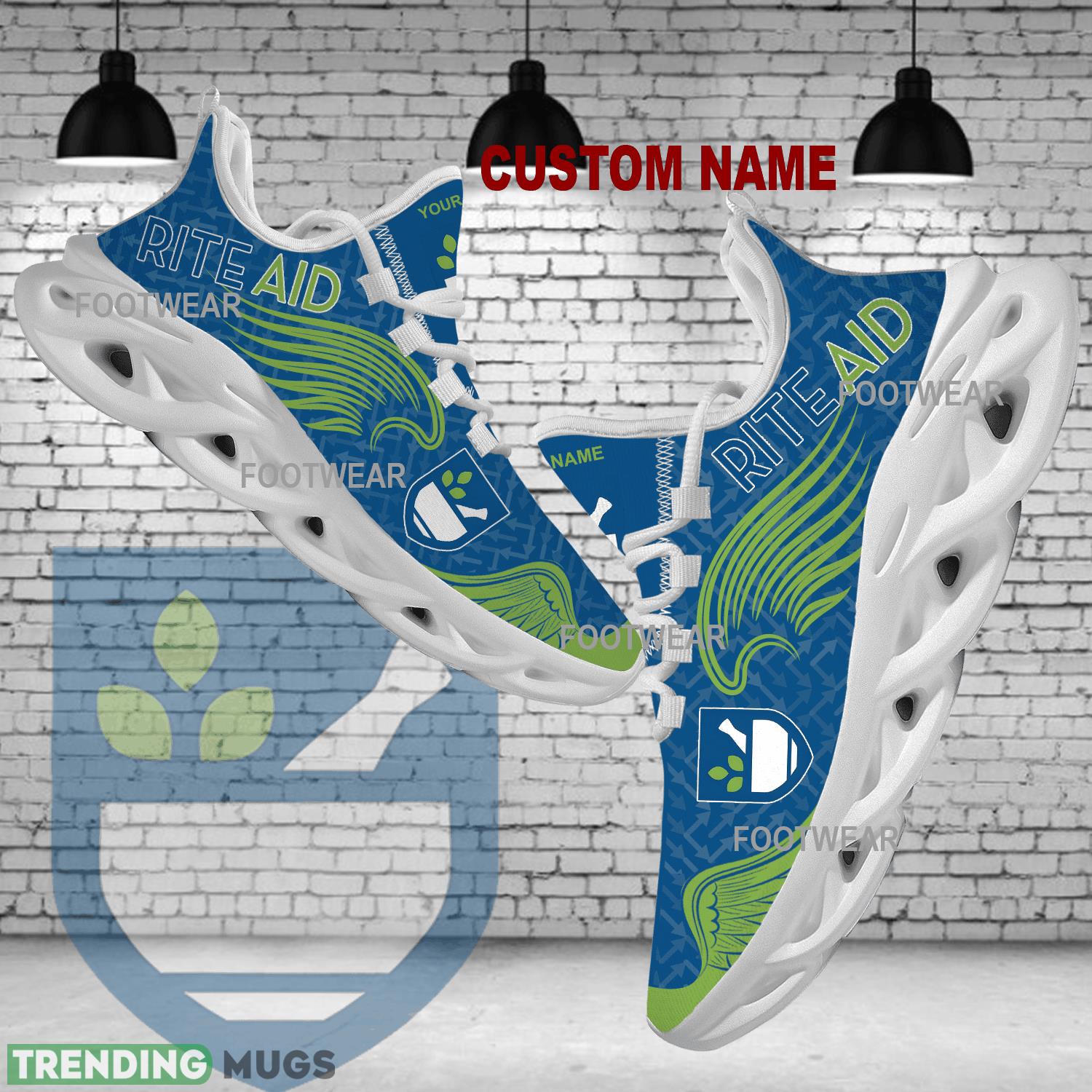 Rite Aid Brand Logo Wings Pattern Max Soul Shoes Personalized Attitude Running Sneaker - rite aid Brand Logo New Wings Pattern Max Soul Shoes Custom Name Photo 1 Rite Aid Brand Logo Wings Pattern Max Soul Shoes Personalized Attitude Running Sneaker - rite aid Brand Logo New Wings Pattern Max Soul Shoes Custom Name Photo 1