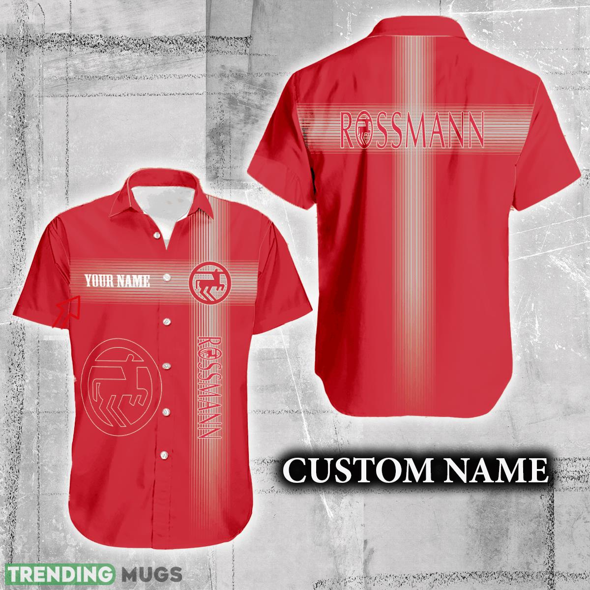 Rossmann Logo Brand Hawaiian Shirt Custom Name Trending Summer - Rossmann Logo Brand Hawaiian Shirt Custom Name Trending Summer Rossmann Logo Brand Hawaiian Shirt Custom Name Trending Summer - Rossmann Logo Brand Hawaiian Shirt Custom Name Trending Summer