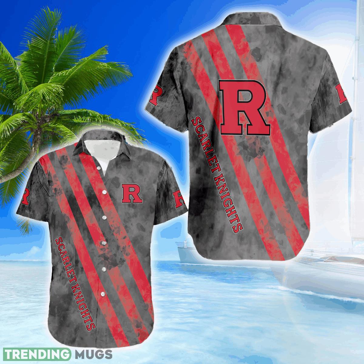 Rutgers Scarlet Knights Hawaiian Shirt Style New Stripes Gift For Fans Summer - Rutgers Scarlet Knights Hawaiian Shirt Style New Stripes Gift For Fans Summer Rutgers Scarlet Knights Hawaiian Shirt Style New Stripes Gift For Fans Summer - Rutgers Scarlet Knights Hawaiian Shirt Style New Stripes Gift For Fans Summer