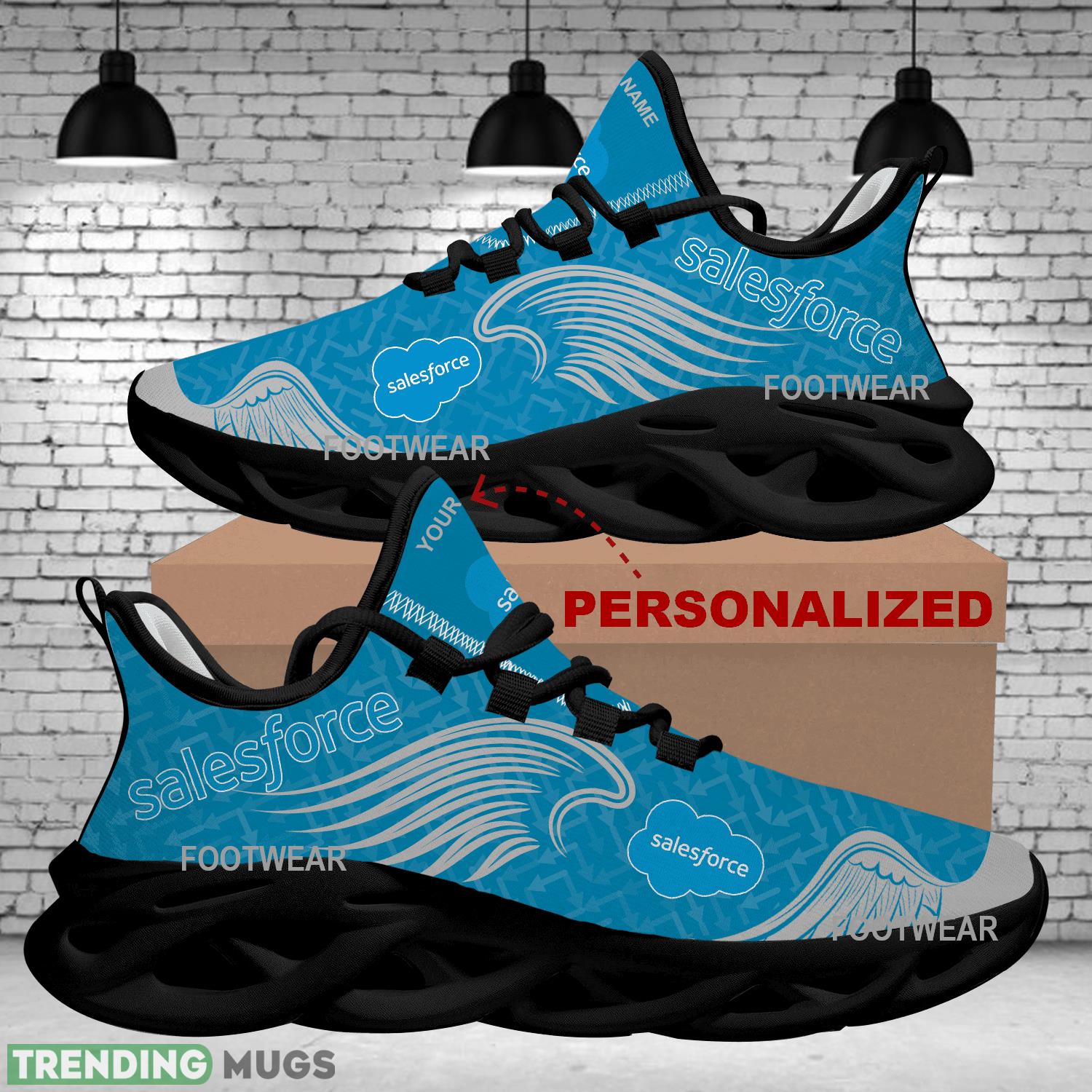 Salesforce Brand Logo Wings Pattern Max Soul Shoes Personalized Detail Running Sneaker Max Soul Salesforce Brand Logo Wings Pattern Max Soul Shoes Personalized Detail Running Sneaker Max Soul
