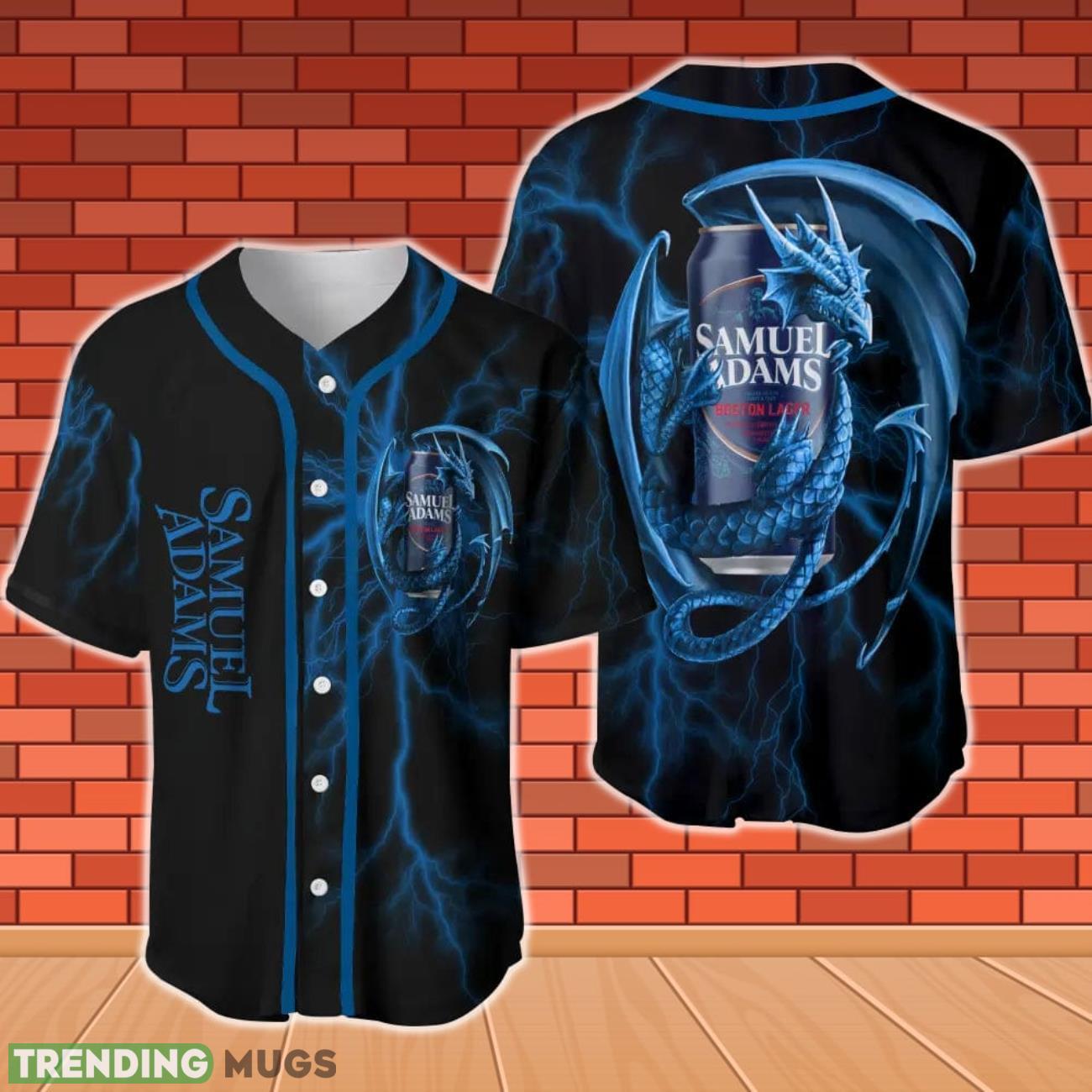 Samuel Adams Dragon Thunder Baseball Jersey Product Photo 1 Samuel Adams Dragon Thunder Baseball Jersey Product Photo 1